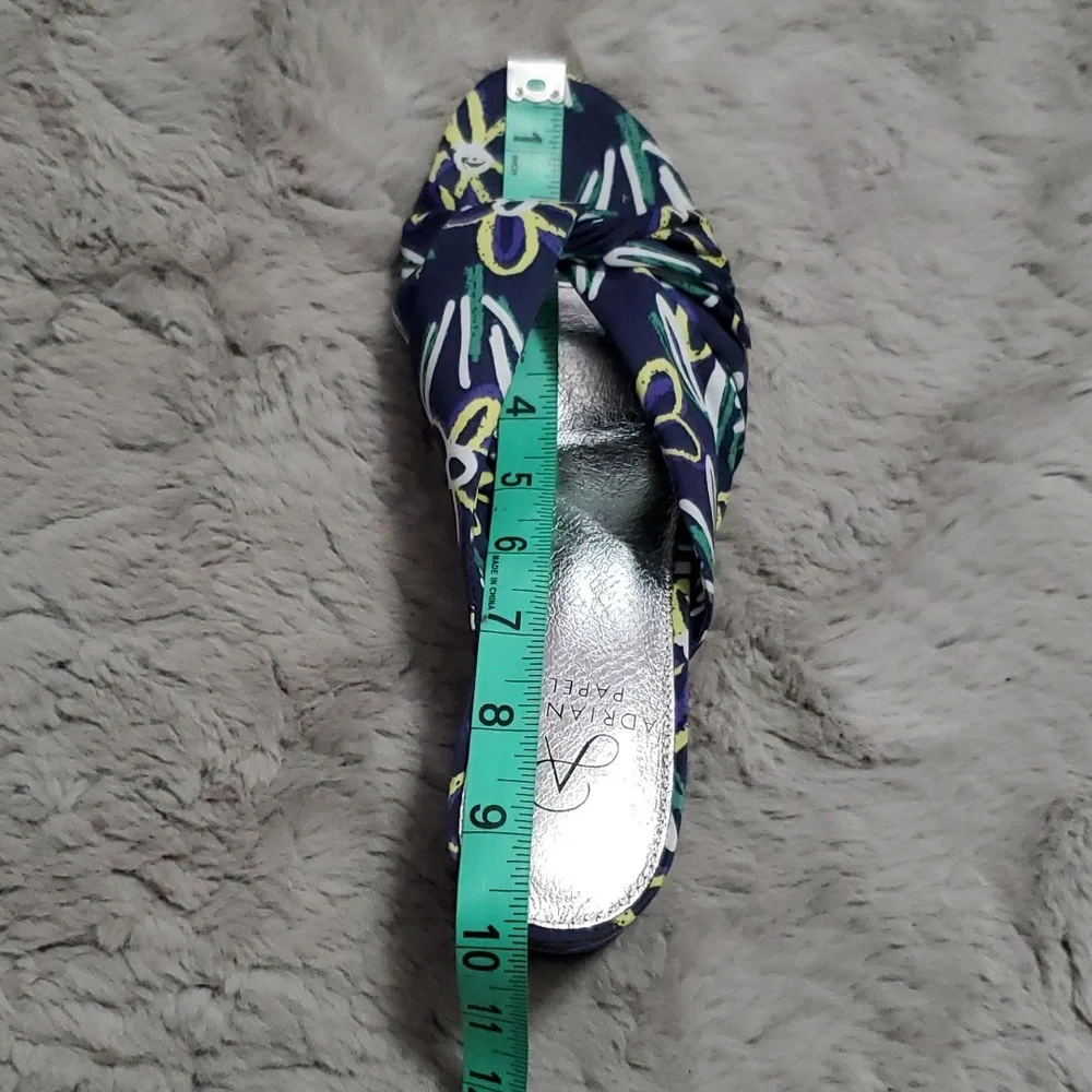 Adrianna Papell floral block heels - Picture 10 of 11